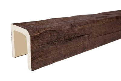 Декоративная балка из полиуретана Country Decor (UNIX) рубленая Б4 (230х205) дуб