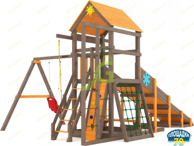 Всесезонная площадка IgraGrad С Fort с сеткой SF2