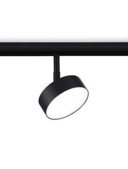 Светильник светодиодный трековый для шинопровода Magnetic GL 3853 BK черный IP20 12W 4200K 48V D95*30