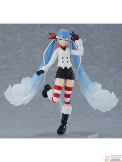 Фигурка фигма Мику Хацунэ (Figma Hatsune Miku Snow, 2022 Grand Voyage Ver.)