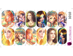 Слайдер дизайн 1010 - Рисунки фентези, девушки.