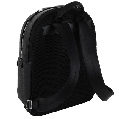 Мужской рюкзак Michael Kors с полосами и логотипом черный