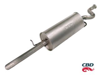 Глушитель ВАЗ 2170 Lada Priora седан/универсал CBD GAL014 нержавейка