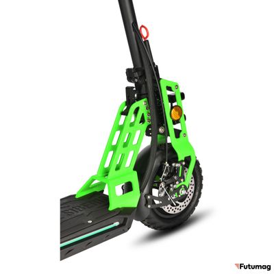 Электросамокат WHITE SIBERIA TAIGA 3 1000W GREEN UFO (кислотный зелёный)