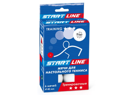 Мячи для настольного тенниса Start Line TRAINING 3* (6 шт.)