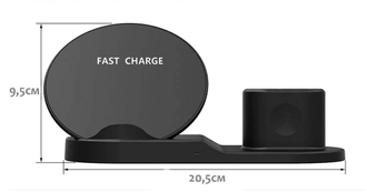 Беспроводное зарядное устройство Fast Charge 3 in 1 оптом