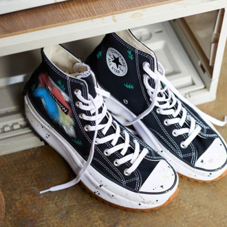 High top rainbow converse new arrivals
