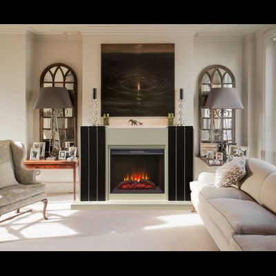 Электрокамин Монако SL с очагом Sparta 25.5 LED