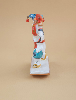 Качалка "Скоморох с 3-мя бубенчиками"