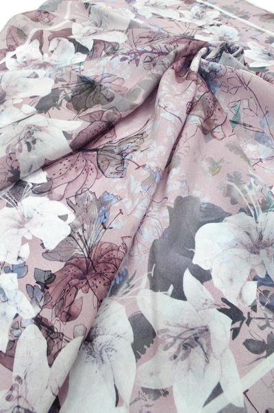 Павловопосадский платок  Прозрачное звучание 10054-3