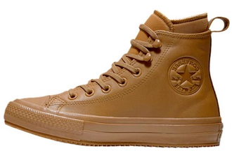 Кеды Converse Chuck Taylor Wp Boot кожаные коричневые