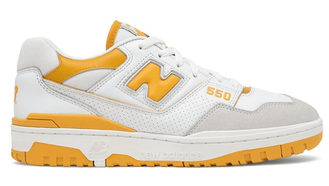 New Balance 550 Yellow (Желтые с белым) фото