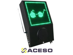 Свето-звуковой маяк "Привод-3", датчик температуры, пульт управления, активация по датчику движения,