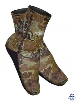 Носки неопреновые 7мм AquaDiscovery "OPEN CELL Duratex Camo" p.38/39