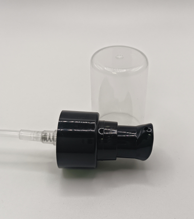 Дозатор для крема 24/415, черный, трубка 130мм, арт.7802