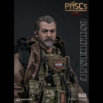 ПОМЯТА КОРОБКА - Боец частной военной компании (ЧВК) в Сирии - Коллекционная фигурка 1/6 PMSCs  PRIVATE MILITARY &amp; SECURITY COMPANIES  CONTRACTOR IN SYRIA (DAM 78041) - DAMToys