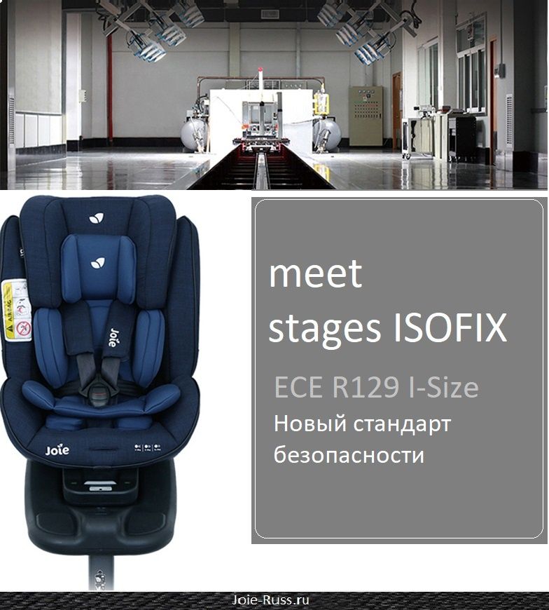 Стандарт i-Size – это усовершенствованная система установки детских автокресел ISOFIX 