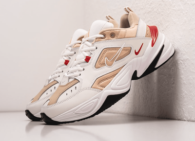 Nike M2K Tekno (Светло-бежевые) сбоку