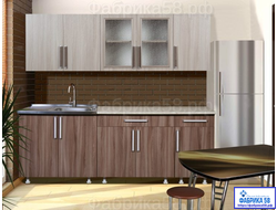 КУХОННЫЙ ГАРНИТУР 2.0 м "Классика" ЛДСП (выбор цвета) мм