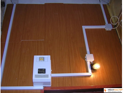 Монтаж электропроводки в кабель канале ИВАНМАСТЕР