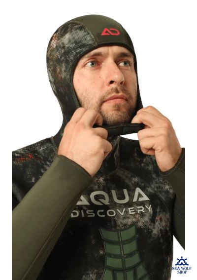Гидрокостюм неопрен 9мм AquaDiscovery «Атаман V2» CAMO р.56