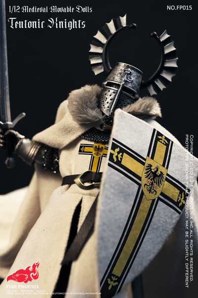 Рыцарь тевтонского ордена - Коллекционная фигурка 1/12 SCALE Medieval Teutonic Knights (FP015) - FIRE PHOENIX