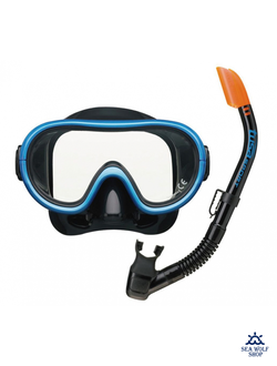 Маска для дайвинга с трубкой TUSA в сумке комплект UCR0101P