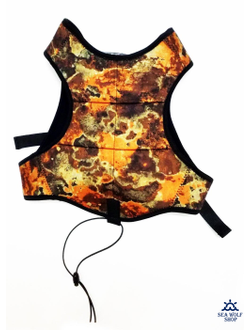 Разгрузочный жилет для ПО зелено-коричневый камуф