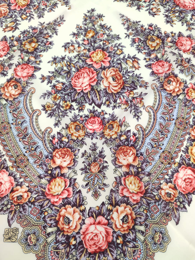 Павловопосадский платок Утренние грёзы 1960-3