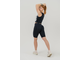 Шорты с высокой талией HIGH WAISTED BIKER SHORTS 10″ GYM THERAPY 628 черные
