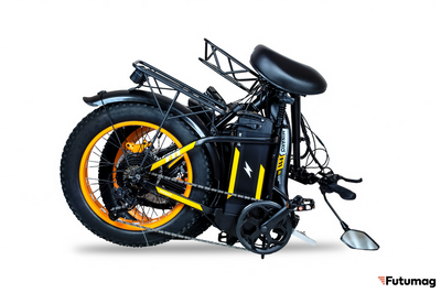 Электровелосипед Minako F11 PRO 20 (жёлтый)