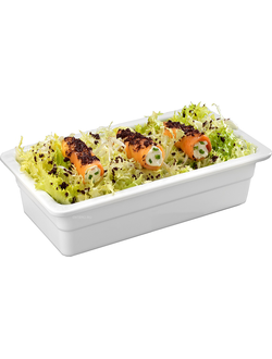 Гастроёмкость 1/4-65, меламин, цвет белый