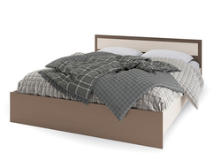 Спальня ГАРМОНИЯ - КР 601 Кровать 1600 Ясень Шимо темный/Ясень Шимо светлый