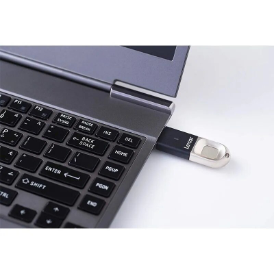 Флеш-накопитель Lexar JumpDrive F35 USB 3.0 32Gb  с отпечатком пальца