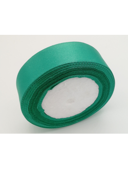 Лента атласная 25 мм, цвет мятный арт. 54