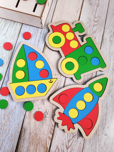 Сортер-пазл "В путь"