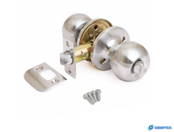 Ручка-защёлка дверная 6072-03 хром матовый купить в Челябинске | КВИРТЕК