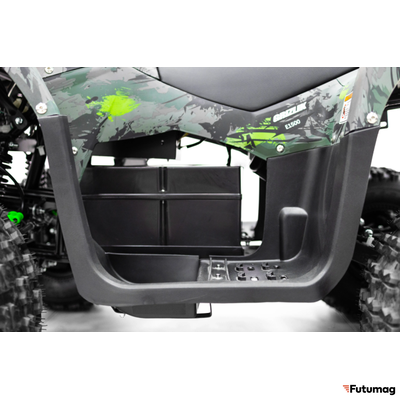 Электровадроцикл MOTAX Grizlik E1500 2024 Зеленый камуфляж