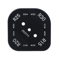 Радиусный шаблон для работы на фрезерным столе