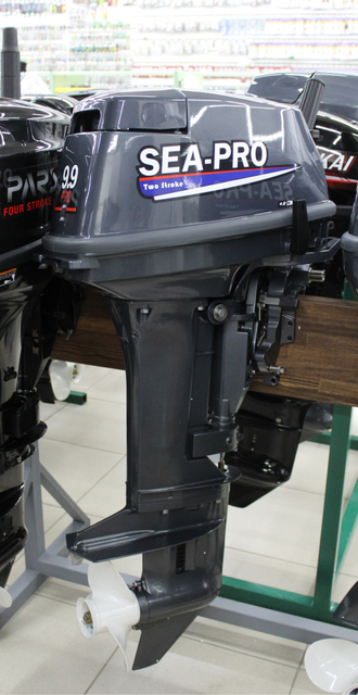 Лодочный мотор Sea-Pro T 9.9S Pro 2х тактный, 18 л.с., 294 куб. см, 41 кг