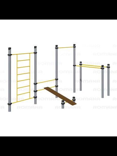 Спортивное оборудование с турником Romana 501.24.01