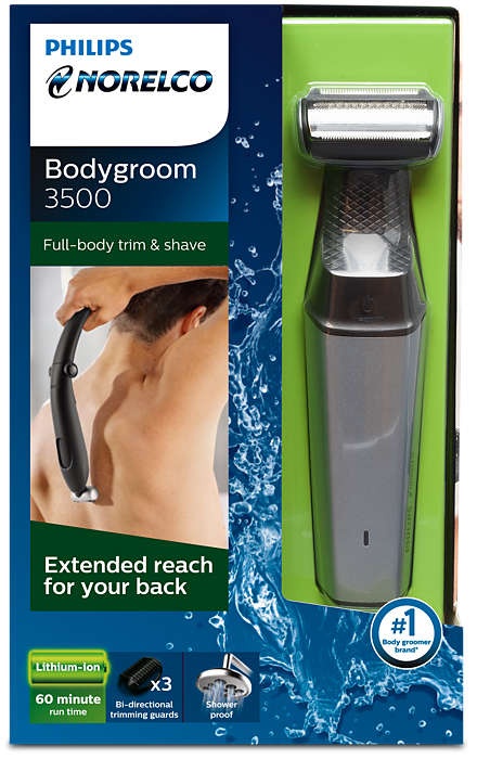 Триммер для тела PHILIPS NORELCO BODYGROOM Lithium-Ion Series 3500.