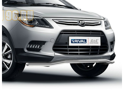 Защита переднего бампера d42 Волна для Lifan X50 (2015-…)