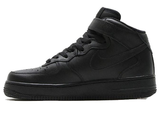 Air force 1 mid black womens hot sale