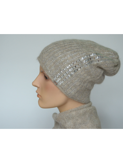 Vizio шапка 1000 CL Италия бежевая