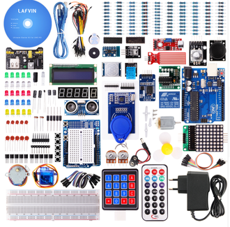 ULTIMATE STARTER KIT for UNO R3 (Lafvin)