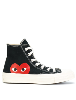 Converse Play Comme des garcons черные высокие