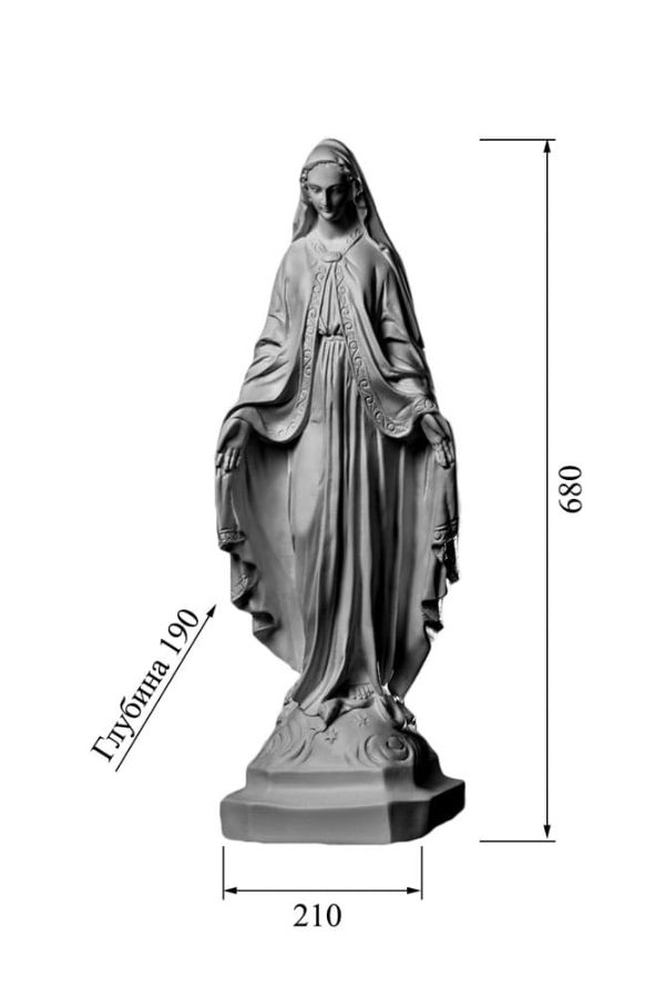 размер Девы Марии ST- 019