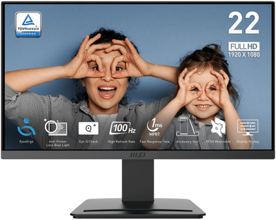 Монитор MSI 21.5" MP223 VA FHD Чёрный
