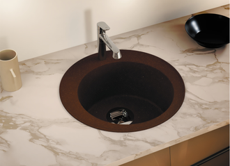 Мойка каменная R-108, № 817 коричневый